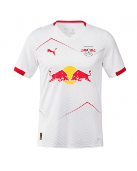 RB Leipzig Maglia Gara Casa Repliche 2025-26 Maniche Corte
